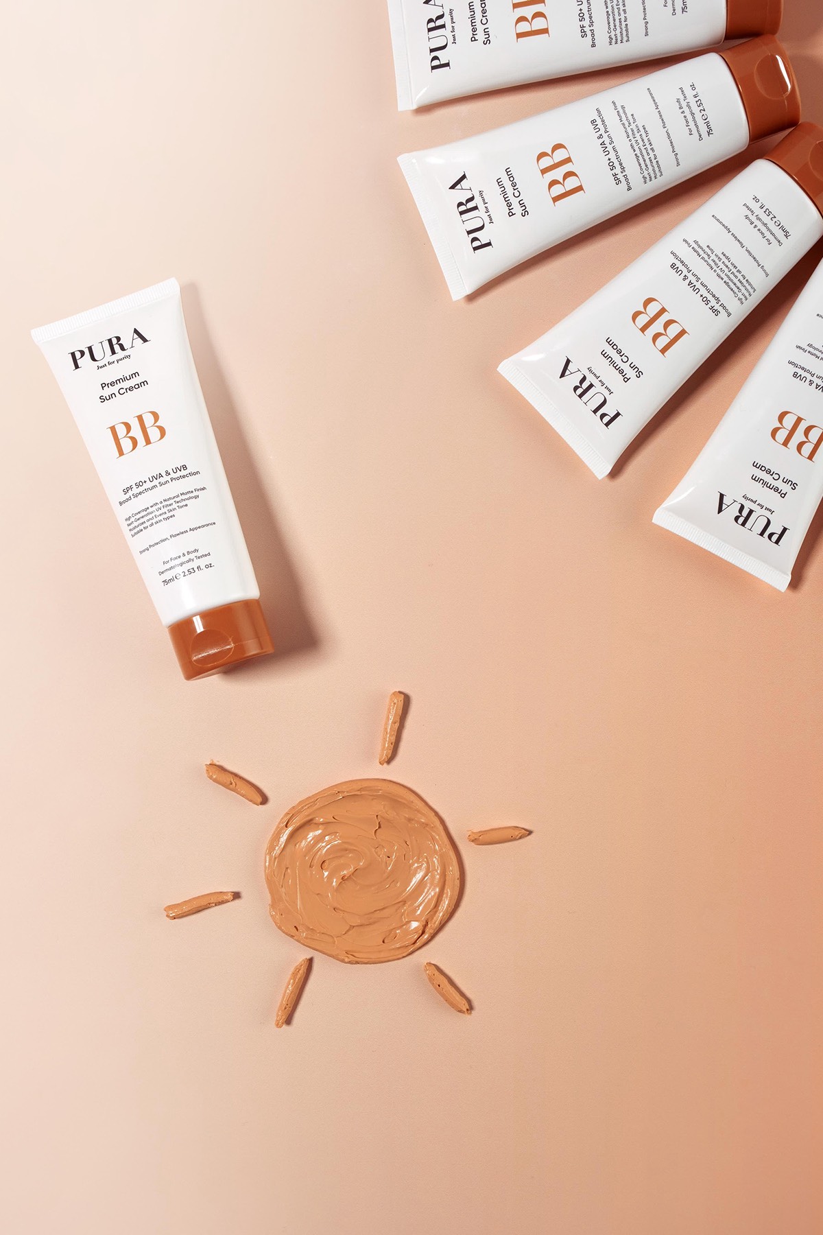 Premium Geniş Spektrumlu SPF50+ BB Güneş Koruyucu Krem 75 ml Premium Geniş Spektrumlu SPF50+ BB Güneş Koruyucu Krem 75 ml