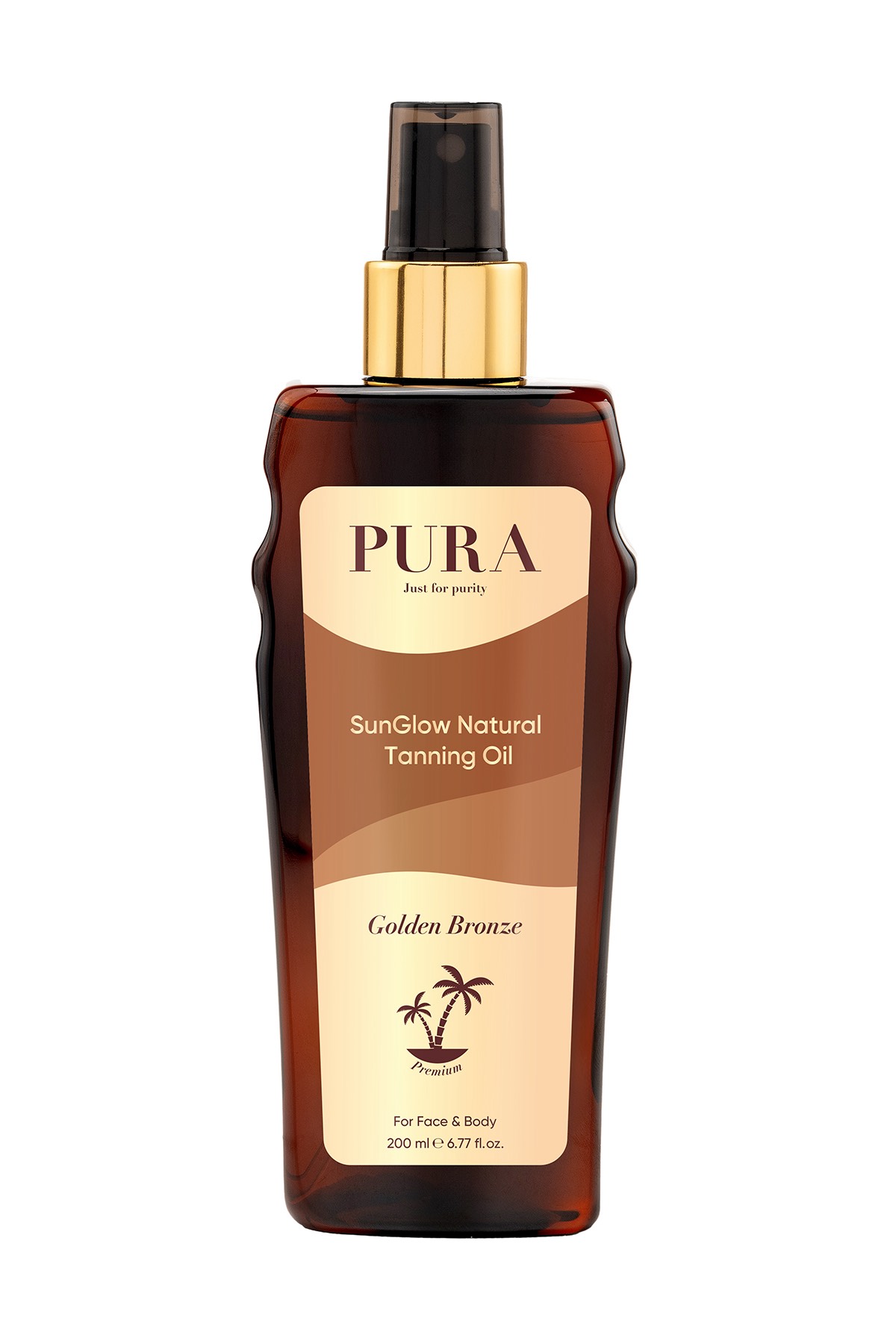 SunGlow Natural Bronzing Oil Doğal Besleyici Bronzlaştırıcı Yağ 200 ml