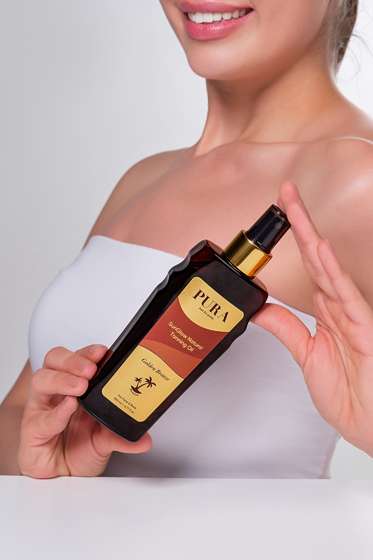 SunGlow Natural Bronzing Oil Doğal Besleyici Bronzlaştırıcı Yağ 200 ml