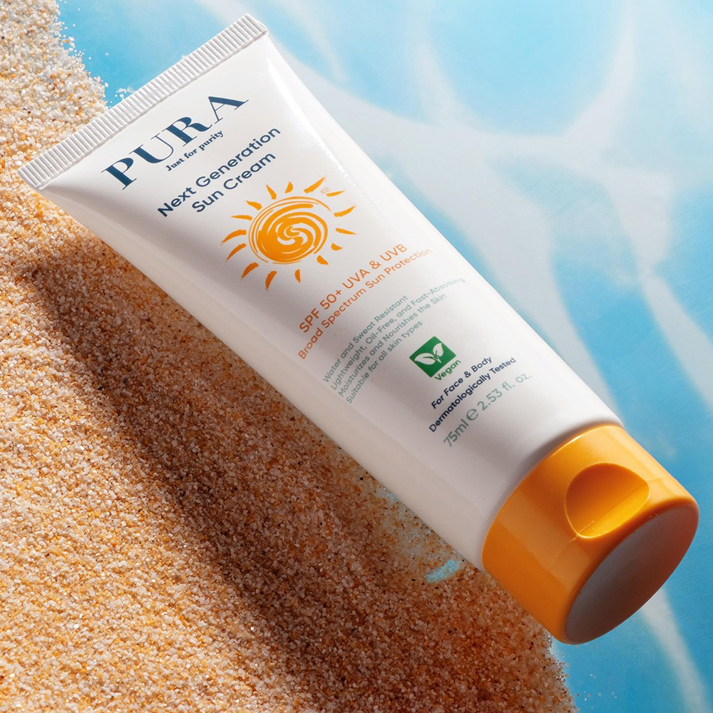 Yeni Nesil Ultra Geniş Spektrumlu UVA/UVB SPF50+ Vegan Güneş Koruyucu Krem 75 ml